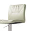 Upholstered Counter Stool with Metal Frame-585548071
