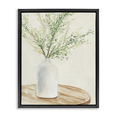 Tranquil Botanical Still Life par Lanie Loreth - Peinture sur toile
