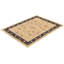 Tapis beige en laine noué à la main de conception unique 9 pi 3 po x 12 pi 1 po Bernel Mogul