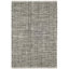Marled Black Handwoven Cotton Rug