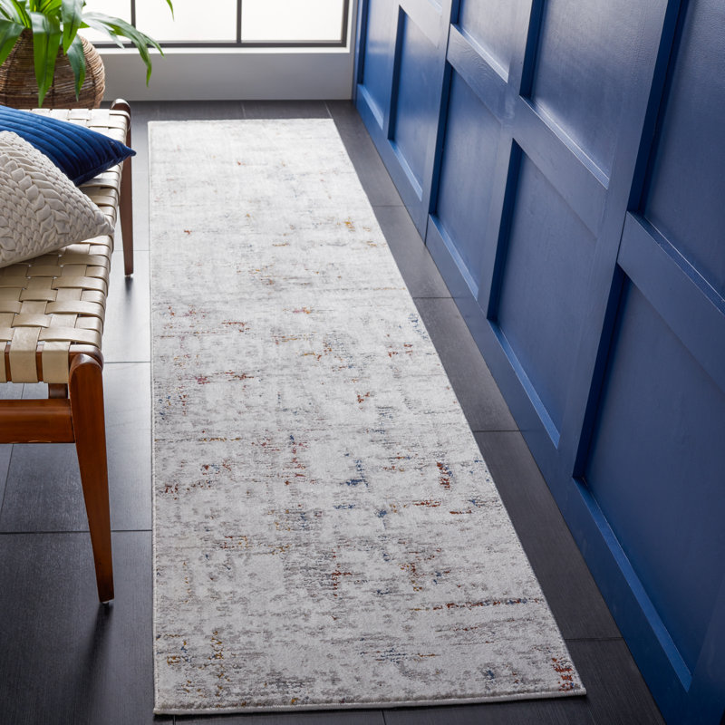 Tapis abstrait Craft Performance, Tapis de couloir 2 pi 2 po x 9 pi