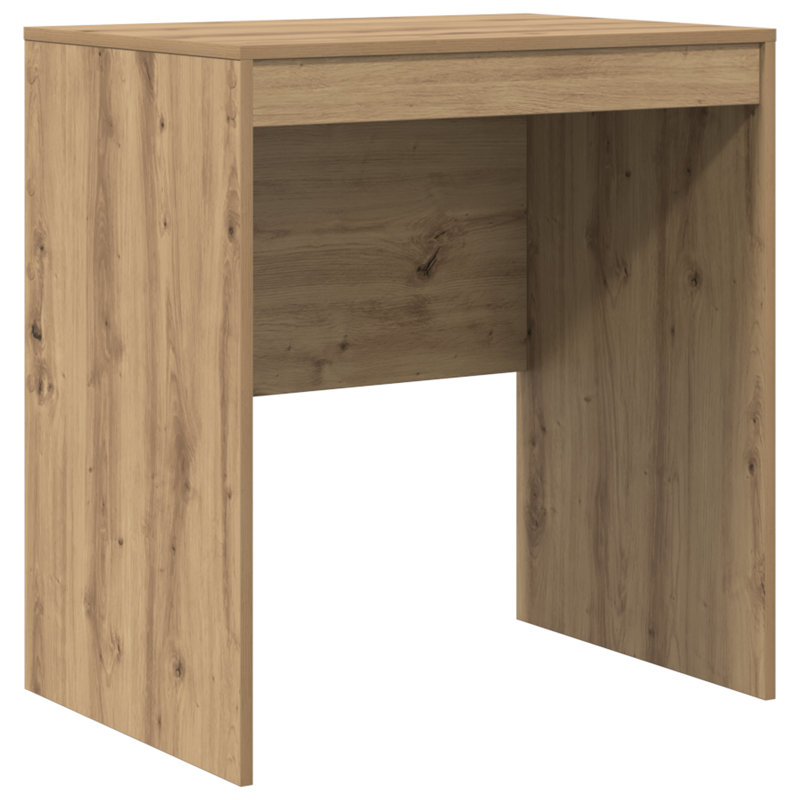 Writing Desk Particle Board 76 Cm, 76cm H x 70cm W x 50cm D, Artisan Oak