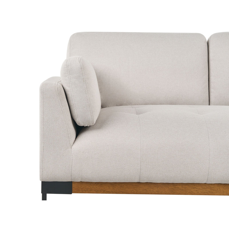 Syesha 2 Seater Sofa, Light Beige
