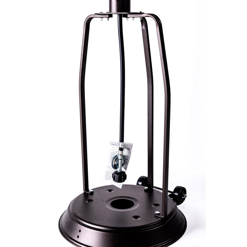 Portable Wheels Outdoor Heater 47000 , 88 Inch Standing Propane, Stainless Steel Burner For Restaurant, Garden, Yard, Party - Patio Heater, 88-Inch Gas, Party, Restaurant