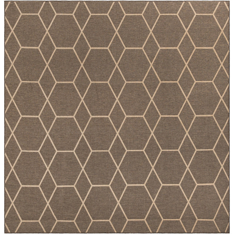 Tapis Sheglita, Carré 12 pi 2 po x 12 pi 2 po