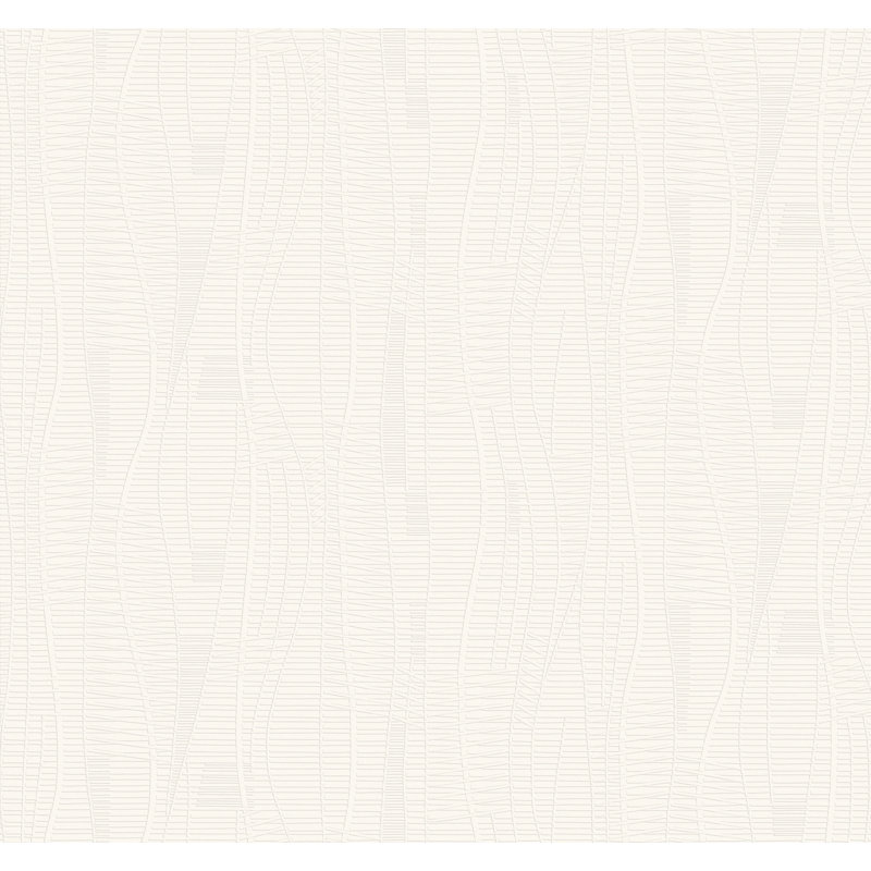 Amir White Embossed Wallpaper, White