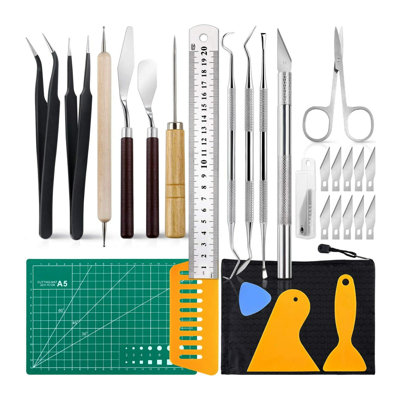 Symple Stuff 28 Pieces Precision Craft Tools Set