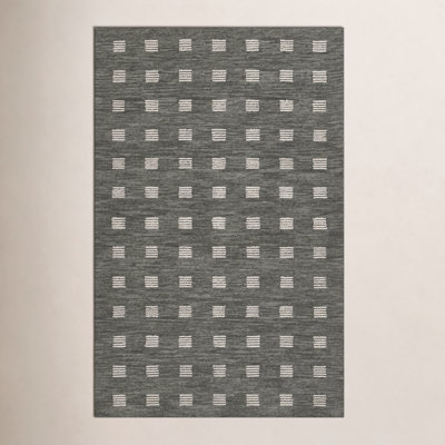 Lanora Hand-Tufted Geometric Wool Rug