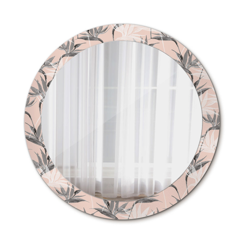 Huldar Glass Flat Wall Mirror