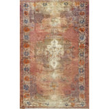 Antique One-of-a-Kind Rectangle 5'4" X 8'2" Area Rug