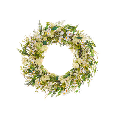 Faux Mistletoe 80cm Wreath