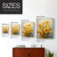 Reproduction encadrée FLORAL Series CDLV - bois massif-1960742345