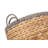 Wicker Round Rope Border 2 Piece Basket Set