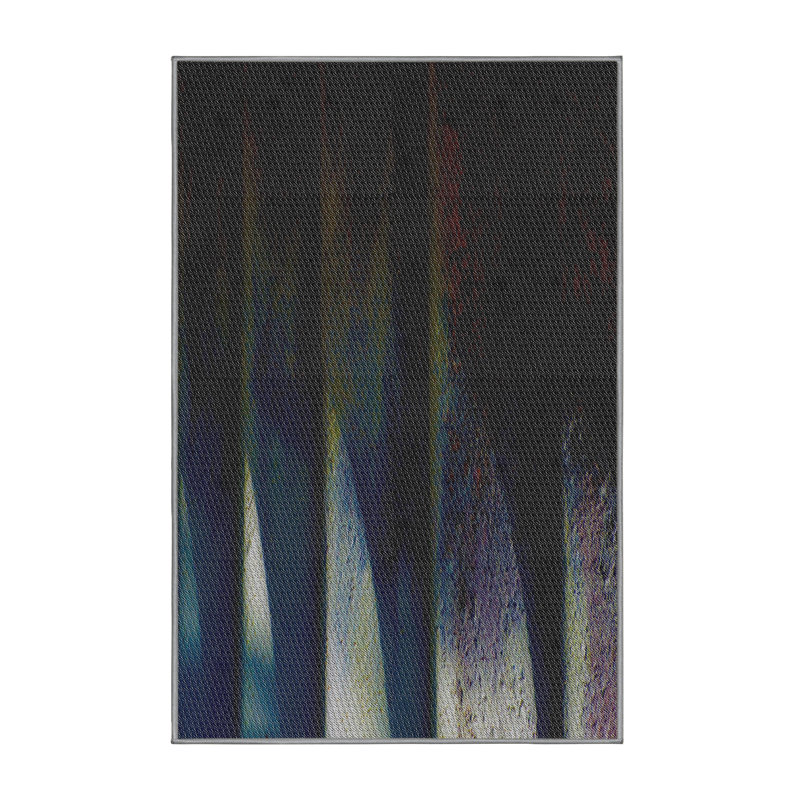 Abstract Indoor Rug, Rectangle 7' x 9'