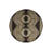 Brown Beige Themed Traditional Patterned Round Woven Base Vintage Decorative Carpet-713012882