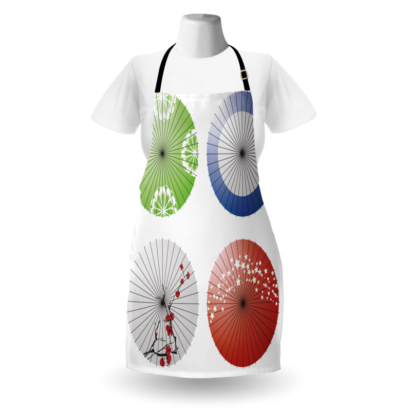 No Pattern Bib Apron
