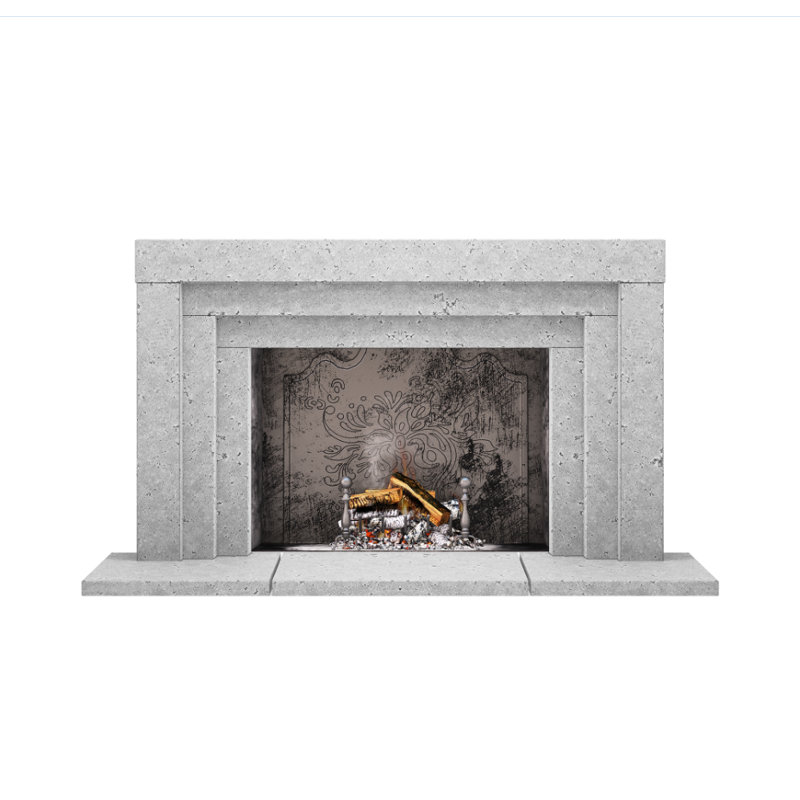 Contempo Fireplace Surround, Old World Gray