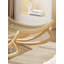 Chaise berçante en métal