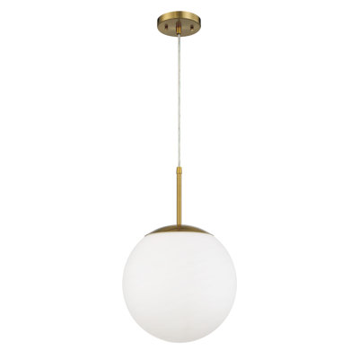 Luminaire suspendu sphère 1 lumière Jason-John