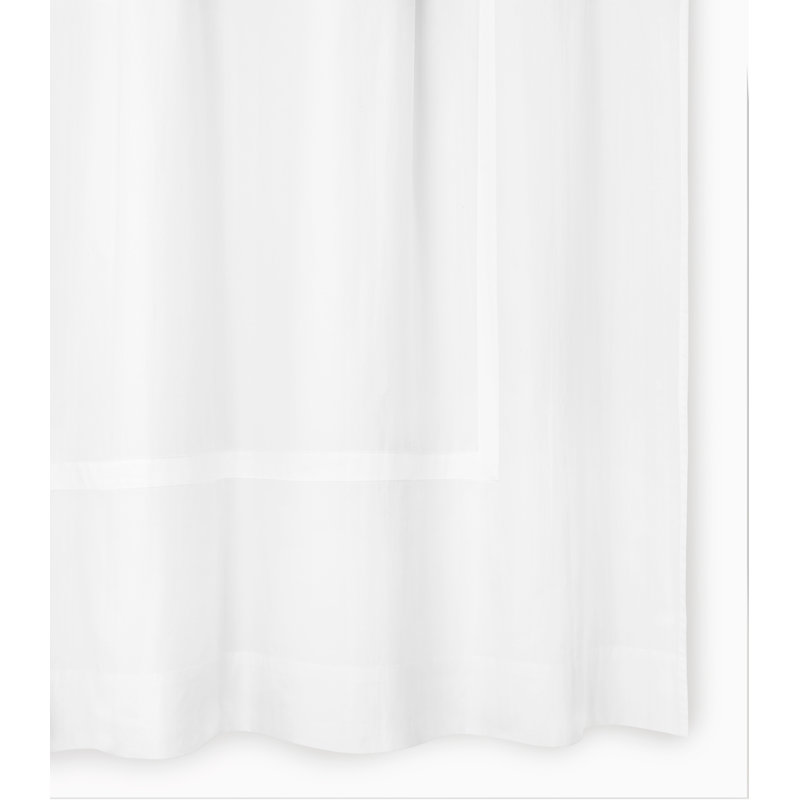 Estate Shower Curtain, White