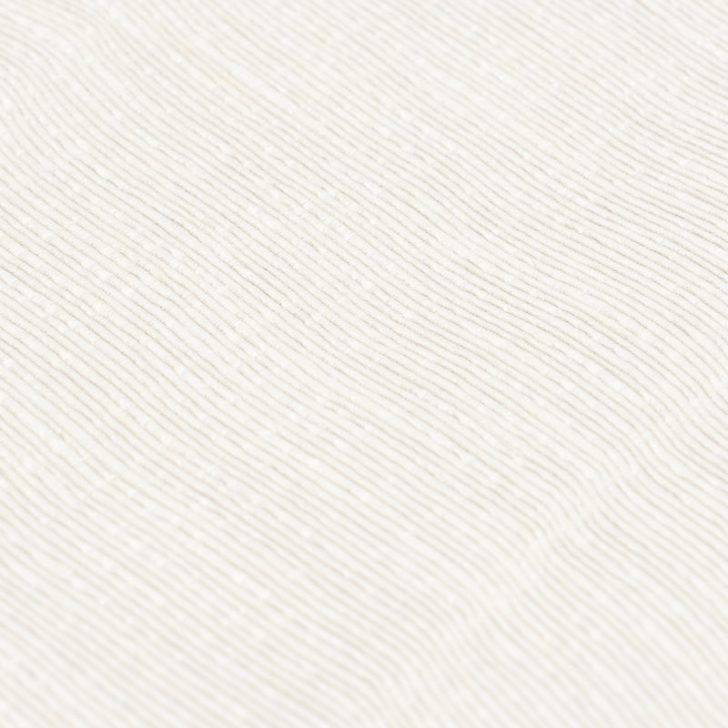 Schumacher x Patterson Flynn Linen Plissé Wallpaper, Ivory