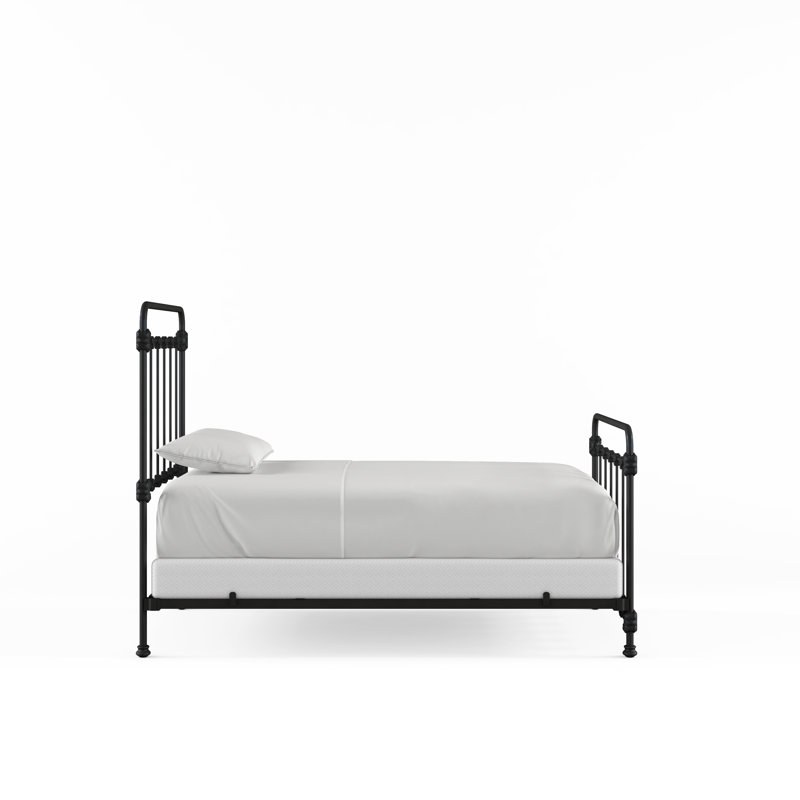160 Picket Fence Bed | Complete Standard, Twin, Gunmetal
