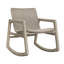  Chaise berçante d'extérieur en osier Sumba