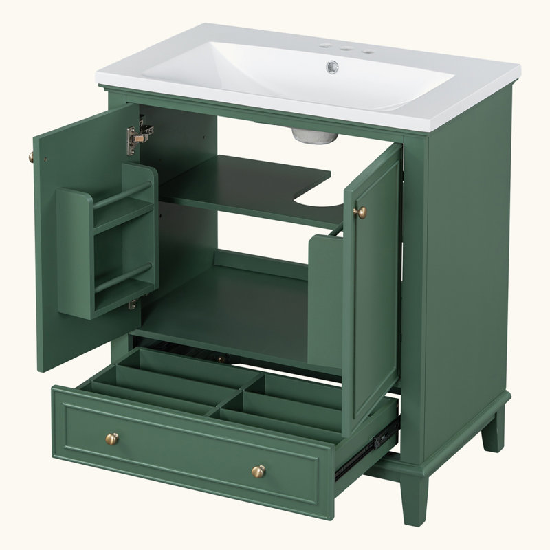 Multi-functional Bathroom Vanity with Sink Combo