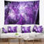 Tapisserie abstraite mystique mauve fractale-28496655
