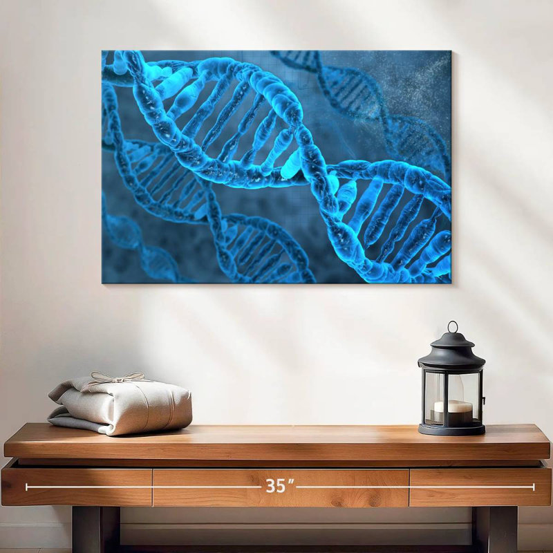Keiri DNA Molecules, 16'' H x 24'' W