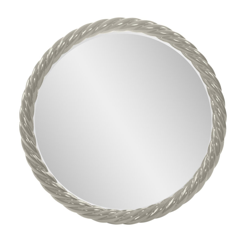 Miroir rond Mara The Gita, Nickel