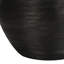 Lighting, H 25 po, lampe de table, béton noir, abat-jour ivoire / crème, contemporain-1960484538-1960484539