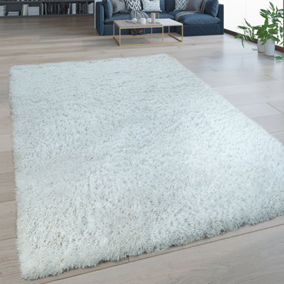 Mia Solid Colour Shag Area Rug