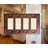 Hand Hammered 4-Gang Rocker Light Switch Standard Wall Plate-48321199