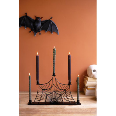 CANDELABRA WIRE HALLOWEEN SPIDER