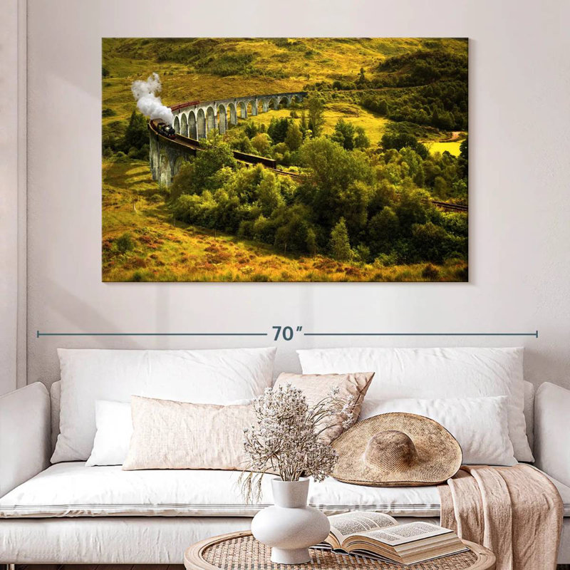 Mehar Jacobite Steam Train, 34" H x 51" W