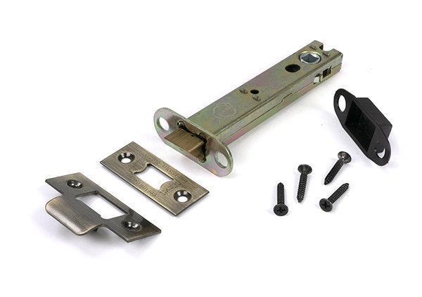 Aged Brass 5" Heavy Duty Latch, Aged Brass