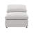 Naveen Linen 6Pcs Modular Sectional With Ottoman