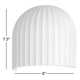 Calcott Steel LED Flush Mounted Sconce