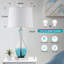 Bedside Table Lamps Set, 3-Way Touch Dimming, Usb Charging, Modern Design (Led Bulbs Included)