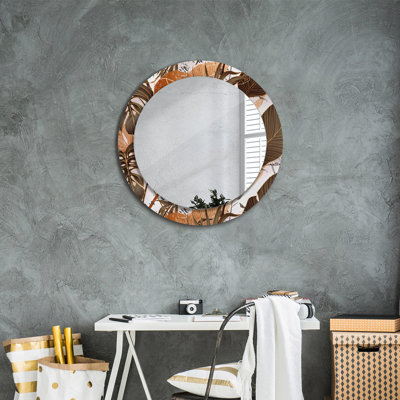 Huldar Glass Flat Wall Mirror
