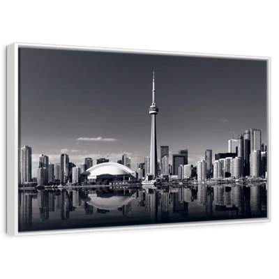 Monochrome Toronto Skyline