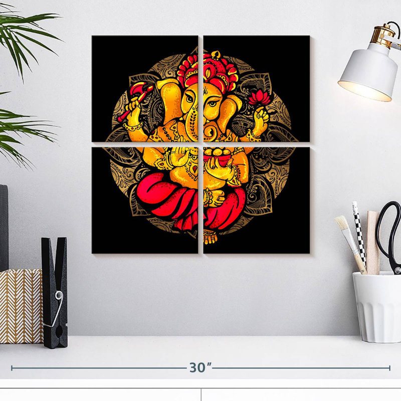 Adella Ganesh Mandala, H 18 po x l 18 po