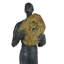 Man On Rock Medium Bronze
