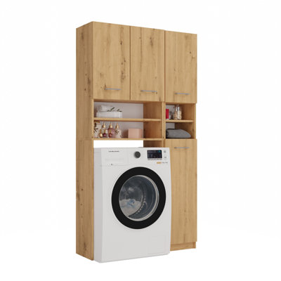 MDF Wood Laundry Room Organiser