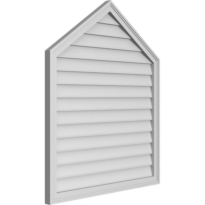 Ventilé à pignon non-fonctionnel Signature, H 42 po x l 36 po x P 1,5 po
