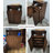 Modern Solid Oak Storage Shoe Cabinet