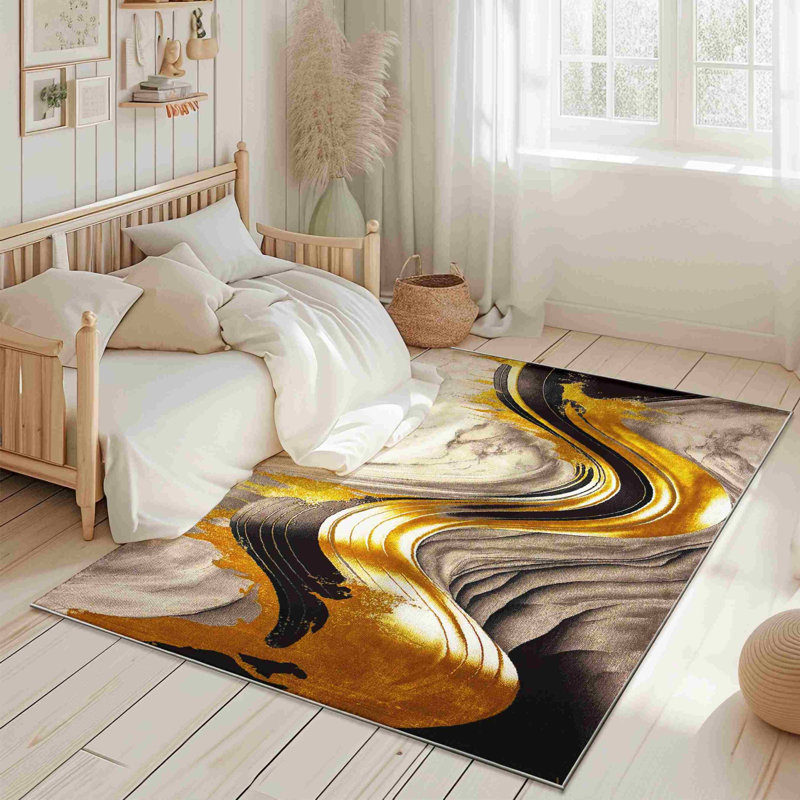 Carleen Rug Design 1112 - Beige, Rectangle 5'3" x 7'6.5"