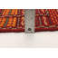 Tapis décoratif en laine noué à la main de conception unique noué à la main new age kashkoli rouge/orange 3 pi 3 po x 4 pi 10 po new age kashkoli