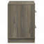 Table de chevet 2 tiroirs Edmondson